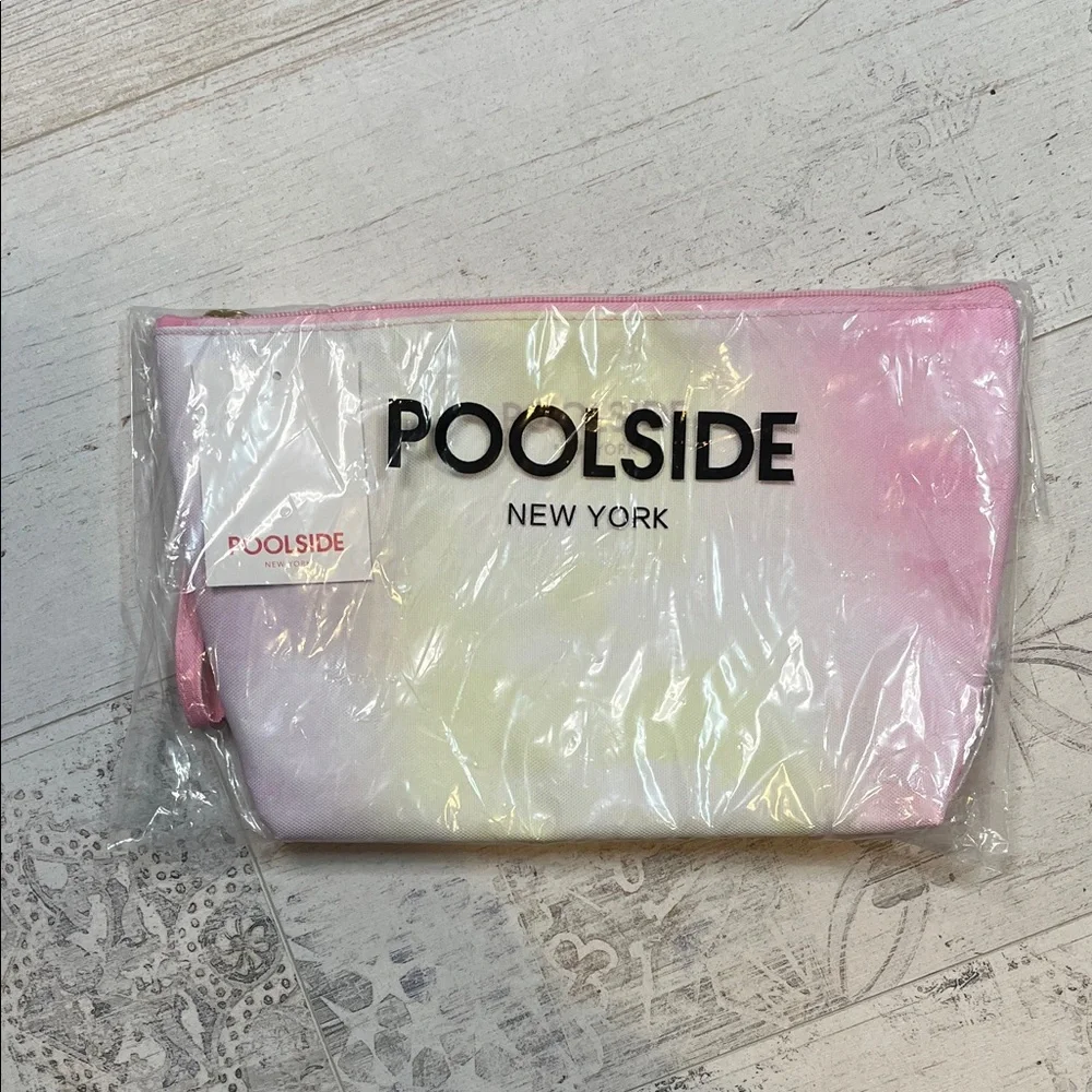 Poolside New York Tie-Dye Wet / Dry Pouch Wristlet